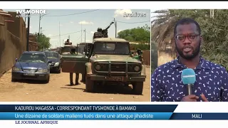 Mali : une dizaine de soldats tués dans une attaque djihadiste