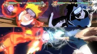 All Jutsu Clashes -Naruto Ultimate Ninja Storm [Storm Trilogy PS4]