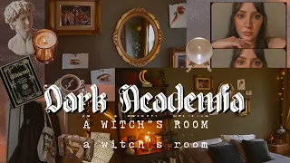 Dream Bedroom Makeover + TOUR 🕯🍂🌙 dark academia, witchy decor