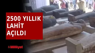 2500 yıllık lahit açıldı