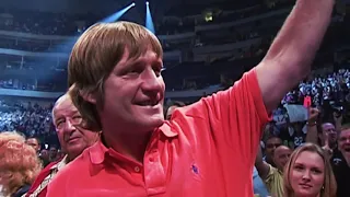 Lilian Garcia introduces Kevin Von Erich. RAW Homecoming. Oct. 03, 2005.