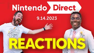 Nintendo Direct September 2023 Kinda Funny Live Reactions