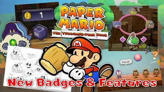 NEW Badges, Features, & MORE | Paper Mario TTYD Remake Overview Trailer Reaction & Analysis
