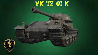 ОБЗОР В РАНДОМЕ НА VK 72 01 K В WOT BLITZ. БОЙ ГОДА С КУЧЕЙ МЕДАЛЕЙ И ЭПИЧЕСКИМ КОНЦОМ! ЛУЧШЕ Е100