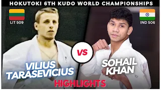 HOKUTOKI 6Th KUDO WORLD CHAMPIONSHIPS 2023 SOHAIL KHAN (IND)