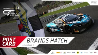 POSTCARD | Brands Hatch 2022 | Intelligent Money British GT Championship