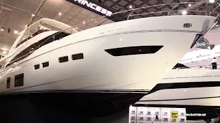 2018 Princess 75 Luxury Motor Yacht - Walkaround - 2018 Boot Dusseldorf Boat Show