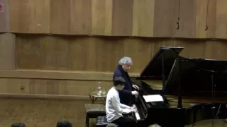 András Schiff Master Class - Bach WTC Book 2 F major Prelude