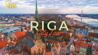 Explore the Beautiful Riga, Latvia in 4K | Virtual Tour of Riga