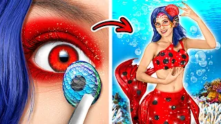 İnek Uğur Böceği Denizkızı Olmak İstedi! La La Dünya Emoji'den Trendy Extreme Makeover