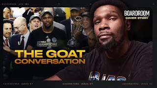 Does Kevin Durant Care If You Don't Think He's The GOAT? l Boardroom Cover Story