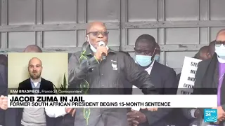 'Jacob Zuma will be treated as any other prisoner' as he begins 15-month sentence • FRANCE 24