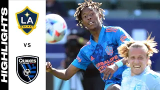 HIGHLIGHTS: LA Galaxy vs. San Jose Earthquakes | May 29, 2021