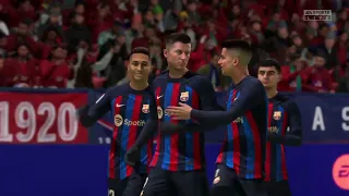 EA SPORTS- OSASUNA VS BARCELONA |  LALIGA 2324 | GAMEPLAY PS5 FULL MATCH