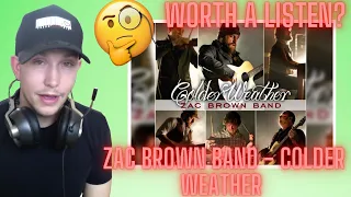 FIRST TIME REACTING TO ZAC BROWN BAND