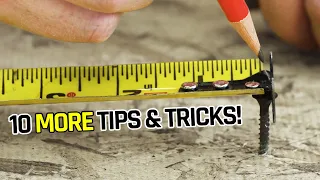 10 Measuring Tape Tricks You Probably Didn't Know - Ep. 2