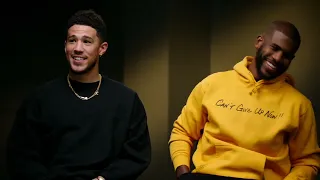 Devin Booker & Chris Paul break down their best plays in the film room 🎥 ☀️