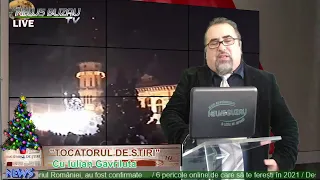 LIVE - DE LA 16:30 - TV NEWS BUZAU - Editia de An Nou 2021 - "Tocatorul de stiri"