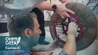 Esta es la muerte de la rueda de caucho y aire en manos de la NASA 😲