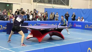 2013 OH Sang Eun vs LEE Jin Kwon (HD)  Australian Open Men Singles Final Table Tennis