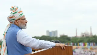 A memorable Independence Day programme at Red Fort!