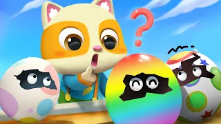 What's inside the Surprise Eggs? | Animals Song | Kids Songs & Nursery Rhymes | Mimi and Daddy