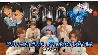 CC]BOY NEXT DOOR🖤ANNIVERSARY CELEBRATION🎉LIVE 30.05.24 #boynextdoor #anniversarycelebration #보이넥스트도어