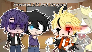 Inverted Au And Original React To •MHA/FNAF• || DekuBaku || MHA/BNHA || •MHA/FNAF•