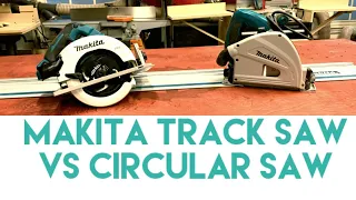 Track Saw VS Circular Saw - How to - DIY