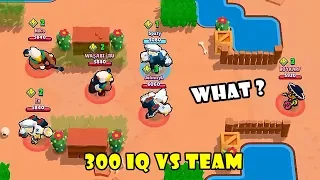 300 IQ vs Team! Brawl Stars Funny Moments & Lucky, Unlucky & Fails #3