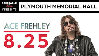 Ace Frehley - Friday, August 25, 2023 at 8pm - Plymouth Memorial Hall