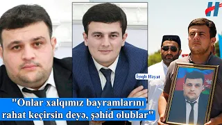 Şəhid qardaşı: "Onlar xalqımız bayramlarını rahat keçirsin deyə, şəhid olublar"