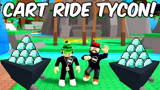 2 Player Cart Ride Tycoon Plus Mining Experience in Roblox