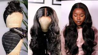 How to make a 5x5 closure wig | Closure placement, Guidelines & Hand sewn | STEP BY STEP TUTORIAL
