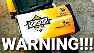 Armscor Ammo Issues *WARNING*