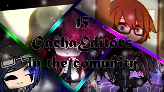 15 Best Gacha Editors in the comunity