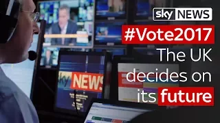 Sky News on election night