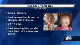 Statewide endangered missing child alert issued for Ohio 6-year-old girl