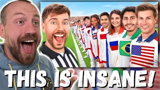 THIS IS INSANE! MrBeast Every Country On Earth Fights For $250,000! (REACTION!)