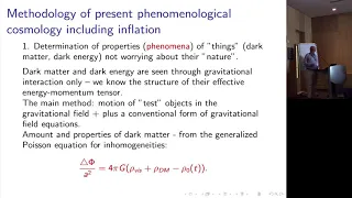 Alexei Starobinsky, Present Phenomenological Status of Inflation and Physical Assumptions Behind It