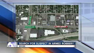 Boise Police searching for armed robbery suspect