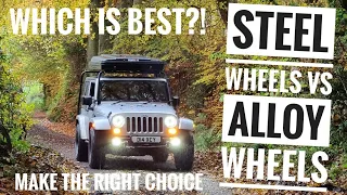 *STEEL VS ALLOY* - Which wheels are best for Your Jeep?! 4x4 Wheel Advice