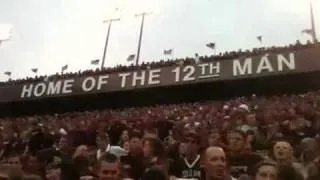 Aggie War Hymn- Saw varsity's Horns Off- Student View