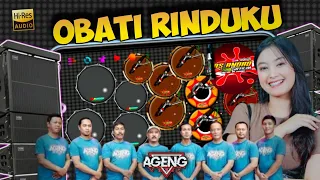 OBATI RINDUKU || JAUHNYA JARAK TERBENTANG ~ yang lagi viral di TikTok‼️(cover) Real drum mod kendang
