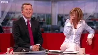 BBC News - Reginald D Hunter makes Sian Williams cry with laughter