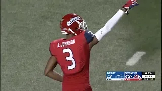 KeeSean Johnson (Fresno State WR #3) Vs. Toledo 2018