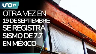 Se registra fuerte sismo de 7.7 de magnitud en Michoacán, México; se siente en CDMX y varios estados