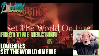 Lovebites - Set the World on Fire - (Reaction!) - This is so Awesome!