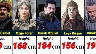 Kuruluş Osman Actors Heights 2024