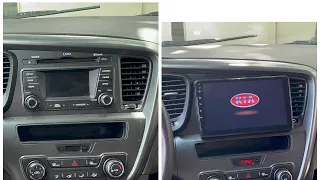 How to change Kia Optima 2013 stereo to android